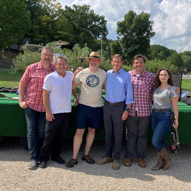 Blumenthal marched in the Newtown Labor Day and Bridgewater Tractor Parades. 